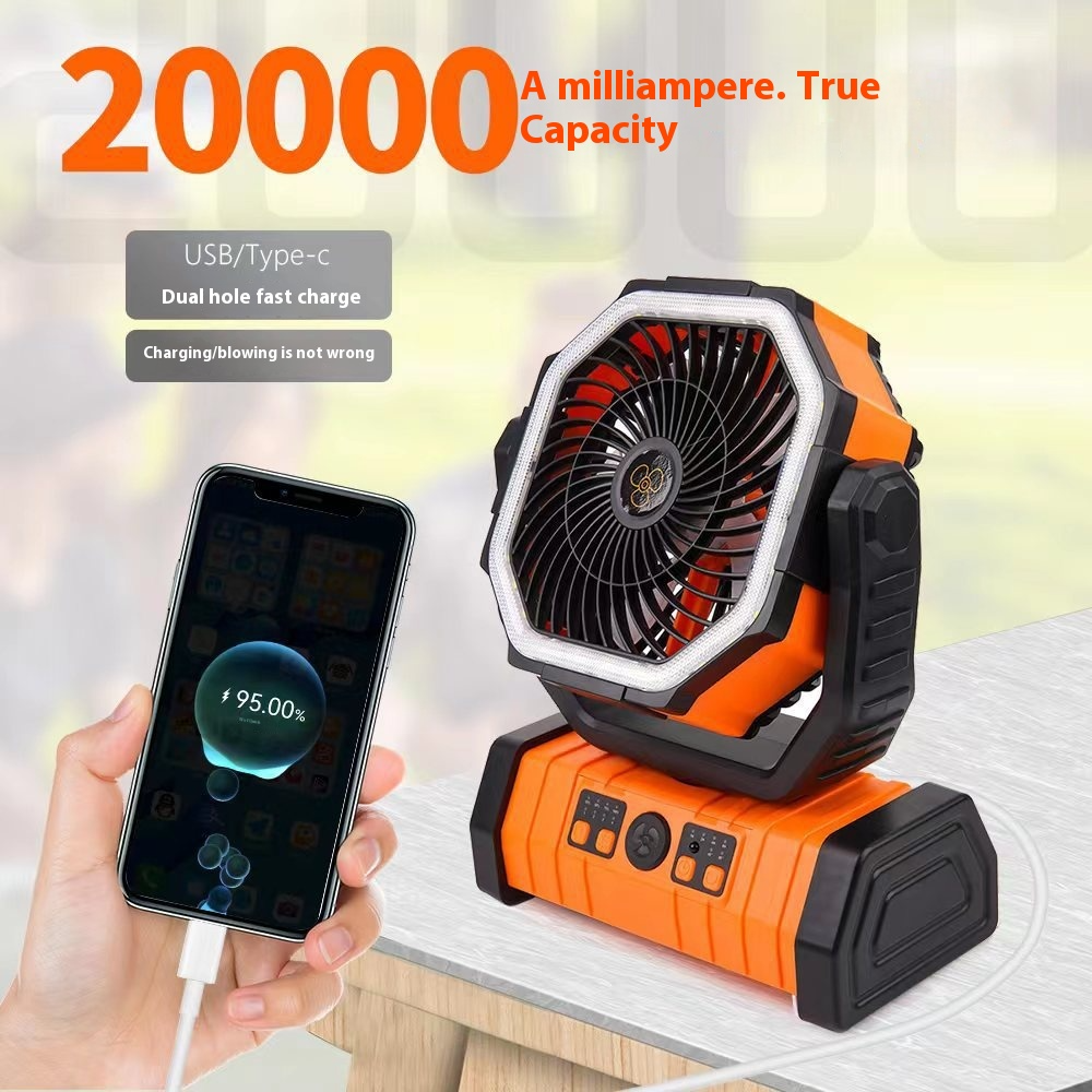 Outdoor Household Power Bank LED Light Camping Fan - Epic Deals USA