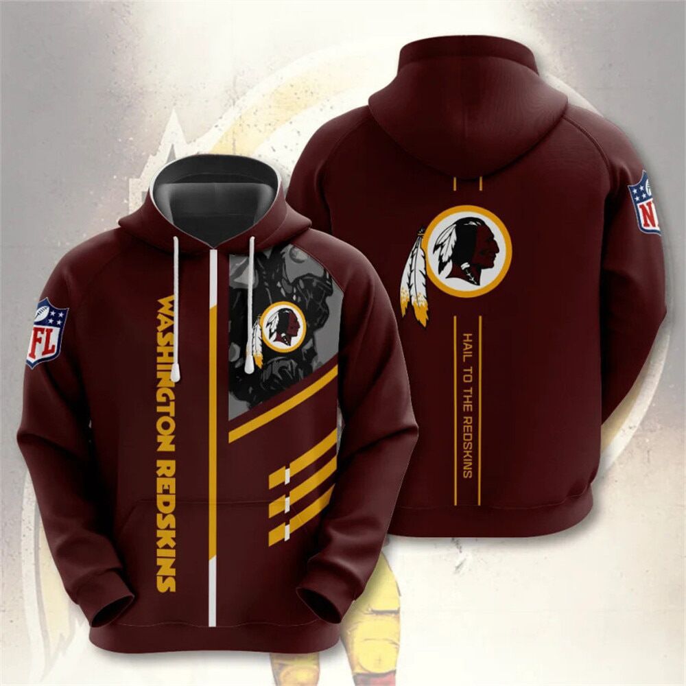 Men's NFL 3D Digital Print Hoodie - Loose Fit - Epic Deals USA