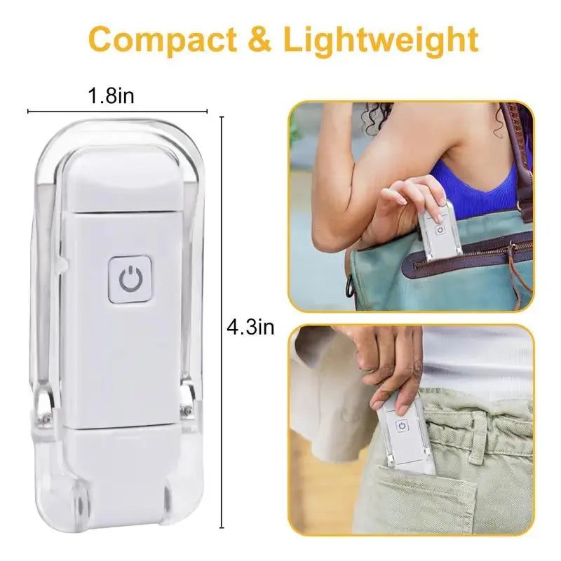 LED USB Rechargeable Book Light Reading Light Eye Protection - Epic Deals USA