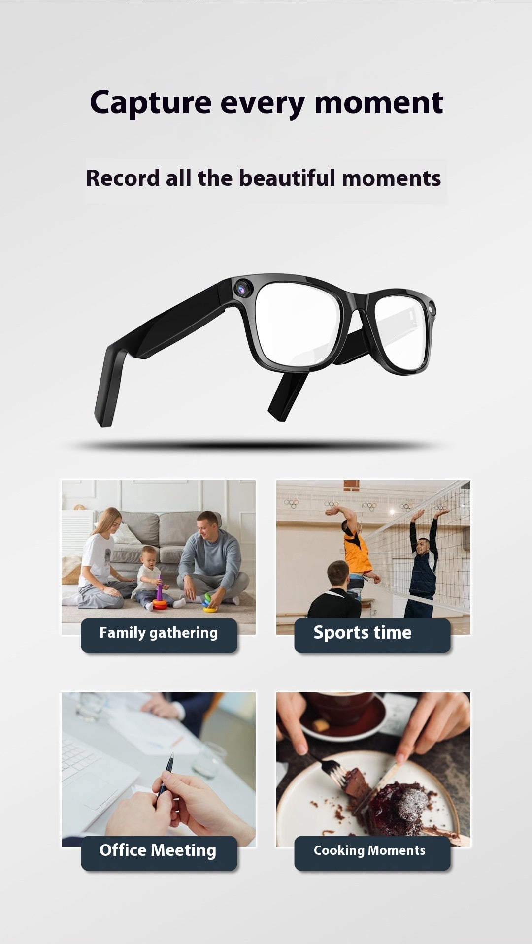 AI Camera Smart Glasses - Epic Deals USA