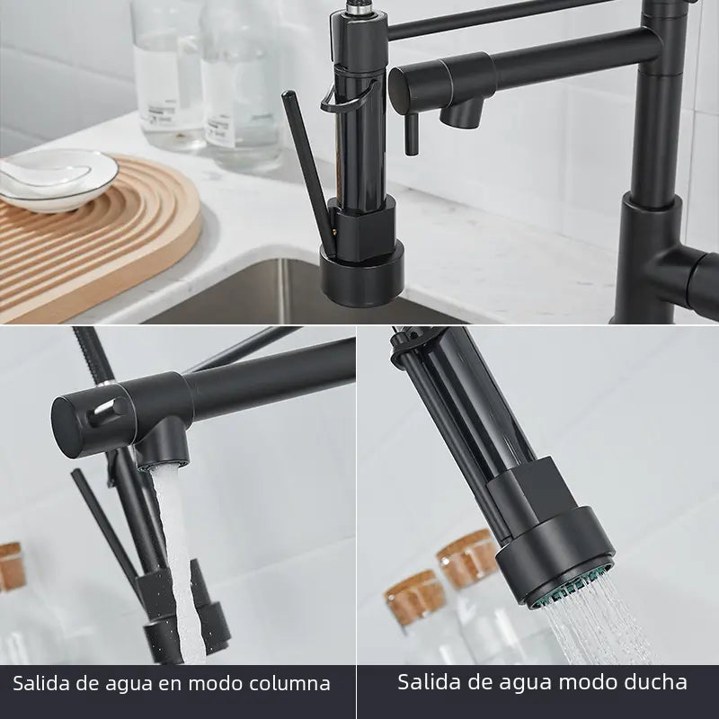 Brushed Nickel Dual-Function Kitchen Faucet Epic Deals USA