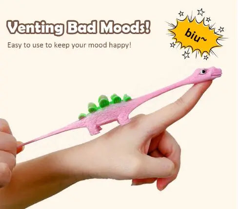 Slingshot Dino-Launch Finger Fun Toys - Epic Deals USA