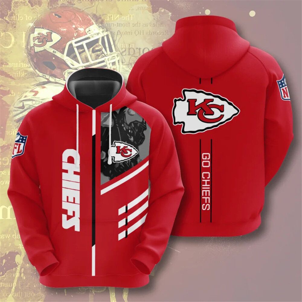 Men's NFL 3D Digital Print Hoodie - Loose Fit - Epic Deals USA