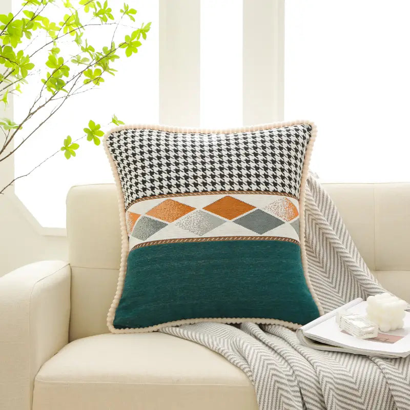 Chenille Throw Pillowcase for Home Decor (19.69in) - Epic Deals USA