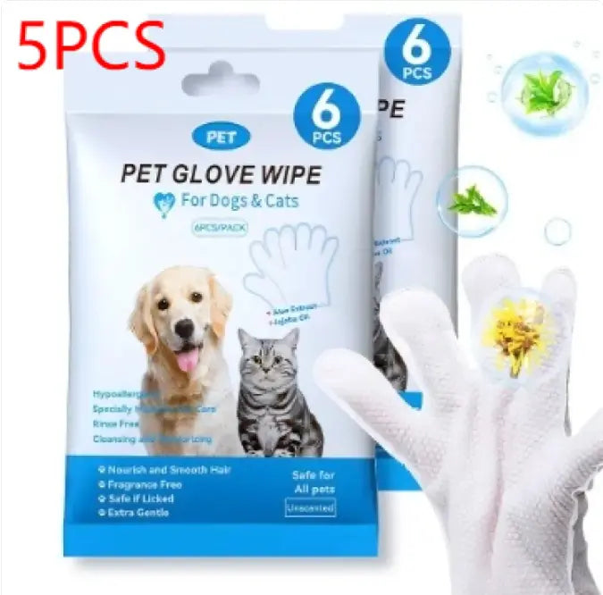 Pet Cleaning Gloves & Wipes - Epic Deals USA