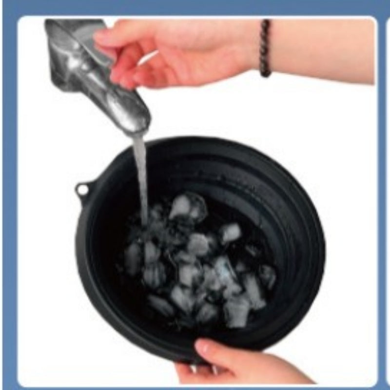 Collapsible Silicone Ice Basin - Epic Deals USA