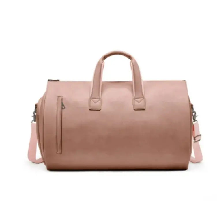 Waterproof Leather Duffle Bag With Adjustable Strap - Epic Deals USA