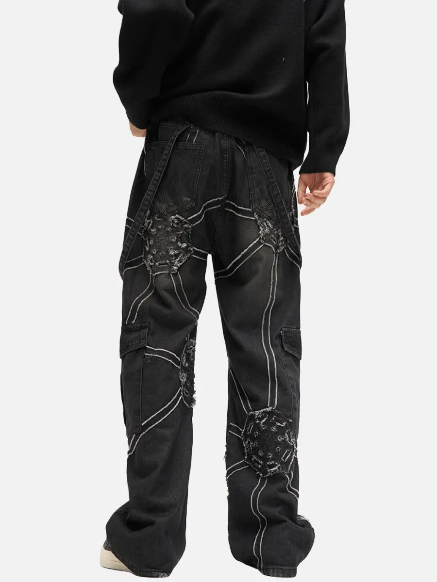 Spider Denim Pants - Epic Deals USA