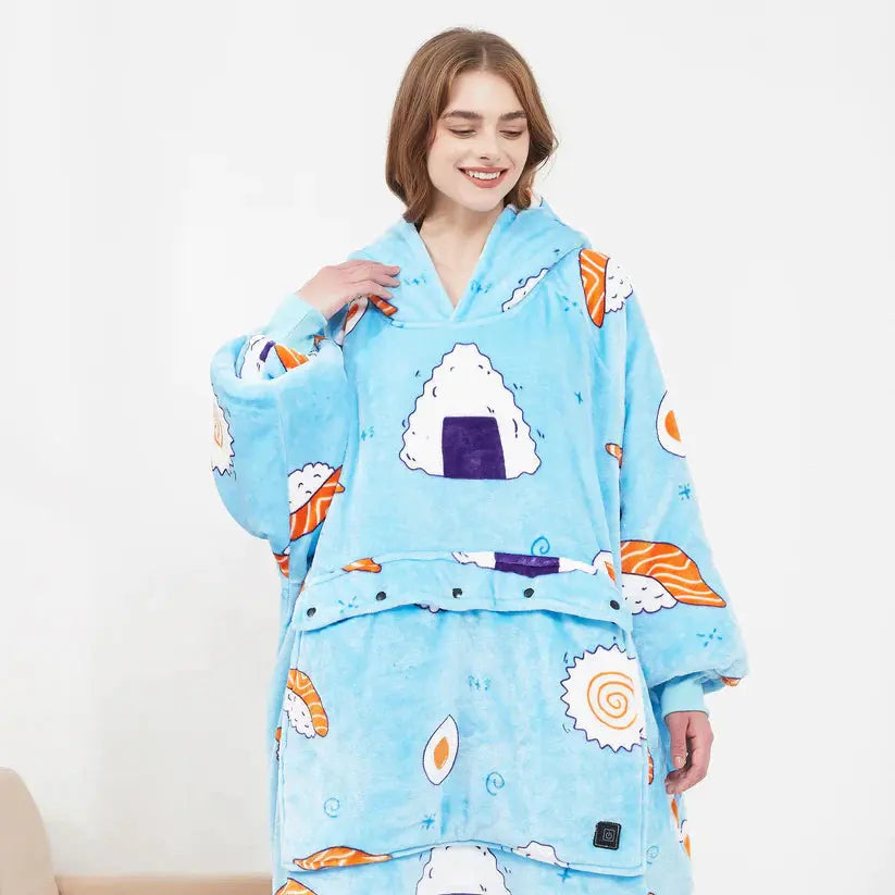 Heated Hoodie Blanket - Epic Deals USA