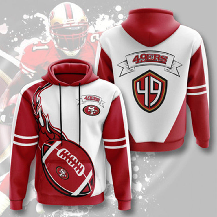 3D Digital Print NFL Hoodie for Men - Autumn/Winter - Epic Deals USA