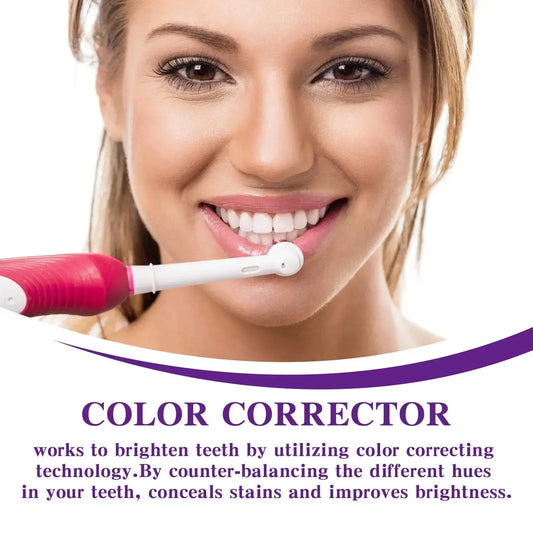 V34 Tooth Cleaning Mousse pump bottle for whitening teeth and healthy gums
