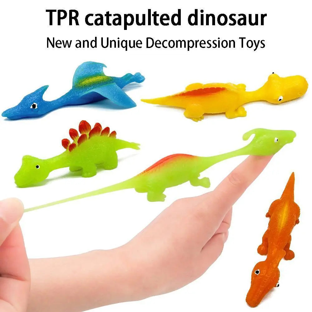 Slingshot Dino-Launch Finger Fun Toys - Epic Deals USA