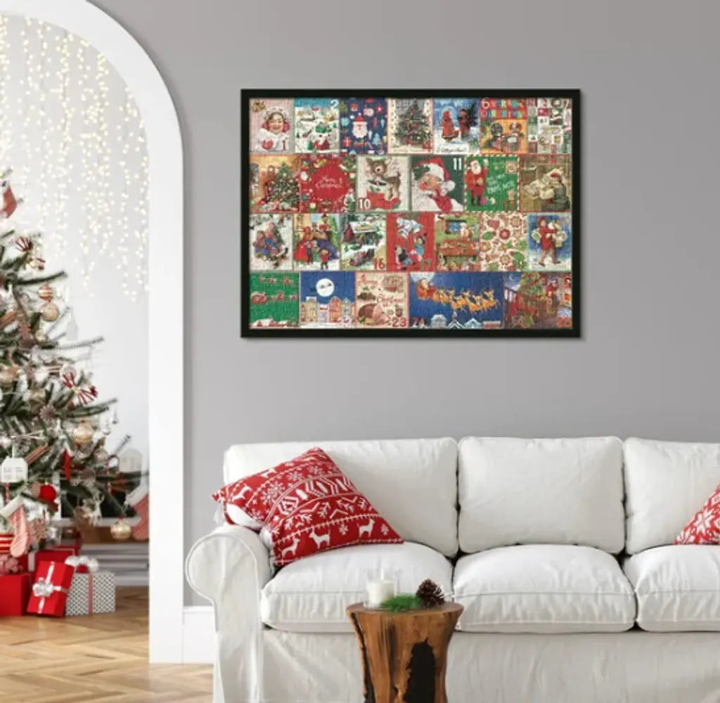 Merry Jigsaw Advent Calendar Puzzle - Epic Deals USA