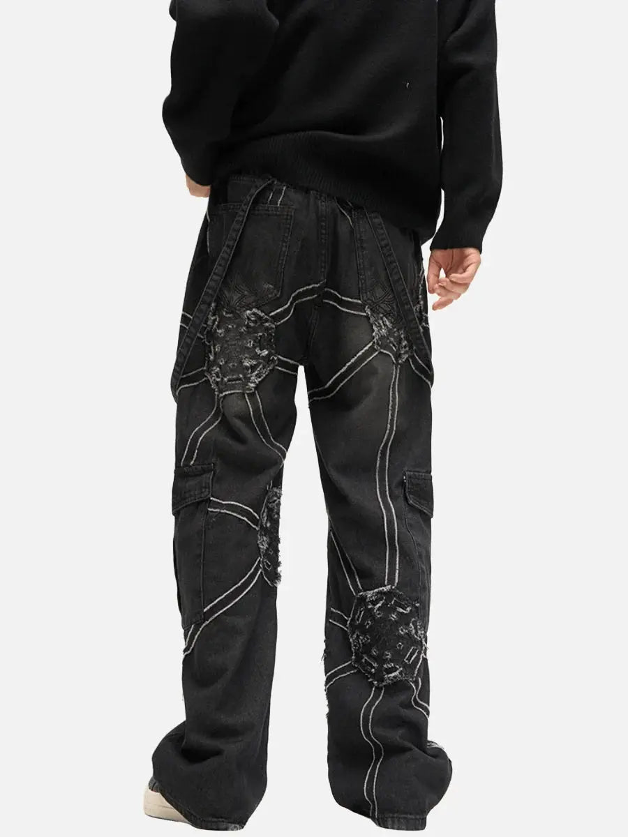 Spider Denim Pants - Epic Deals USA