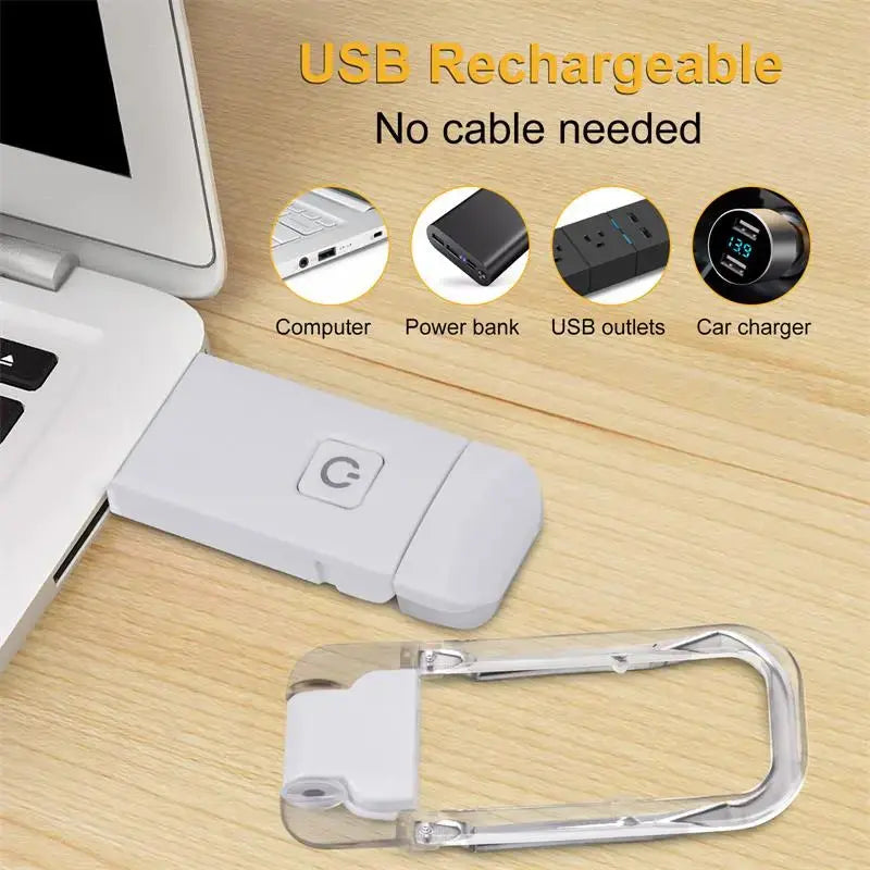 LED USB Rechargeable Book Light Reading Light Eye Protection - Epic Deals USA