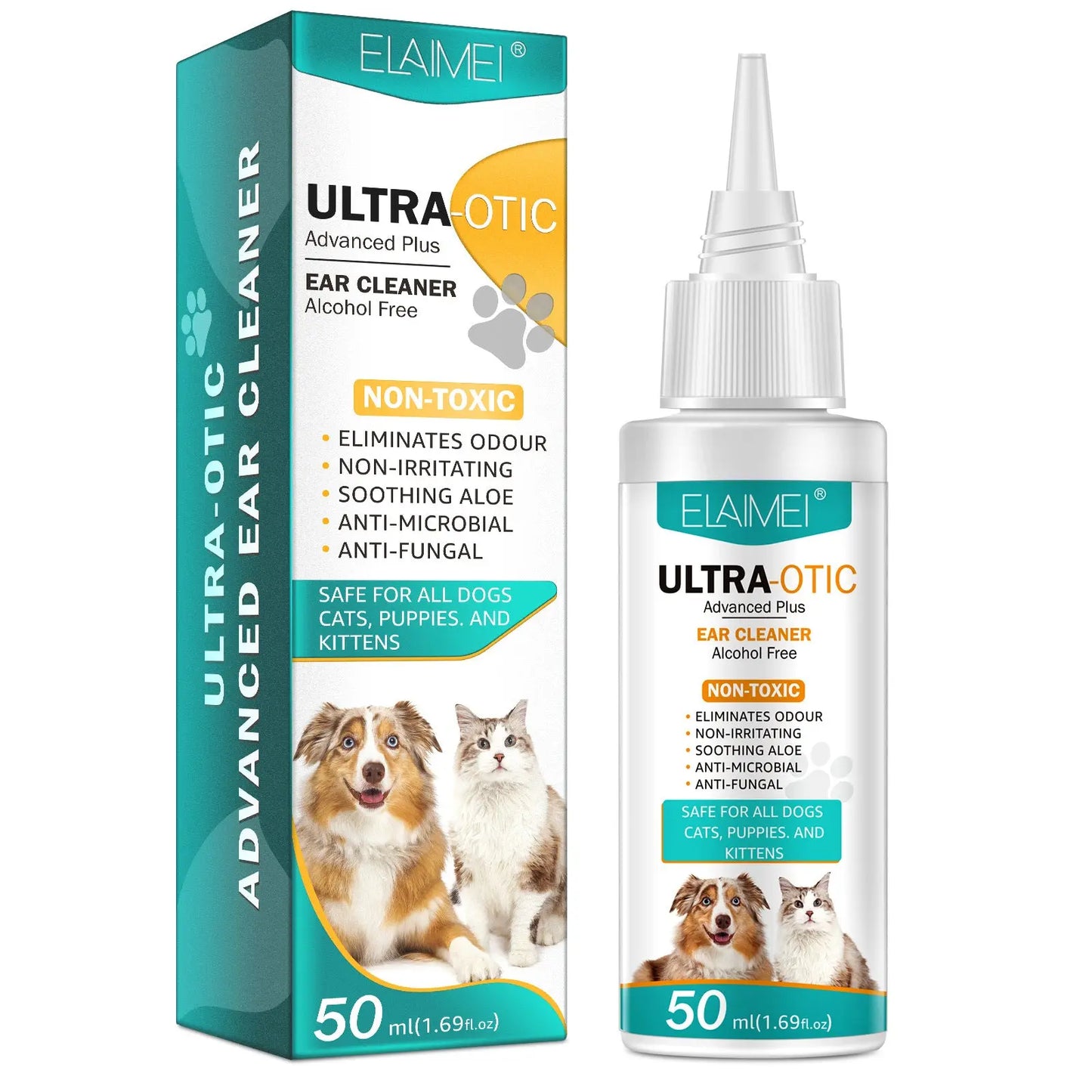 Pet Ear Cleaner 50ml - Epic Deals USA
