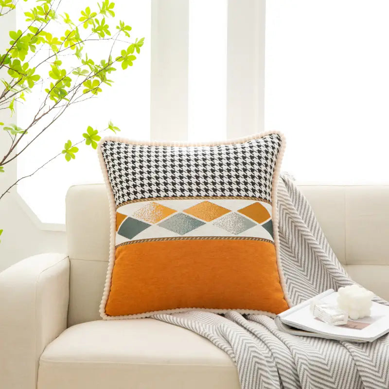 Chenille Throw Pillowcase for Home Decor (19.69in) - Epic Deals USA