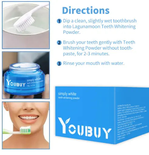Teeth Whitening Brightening Powder - Epic Deals USA