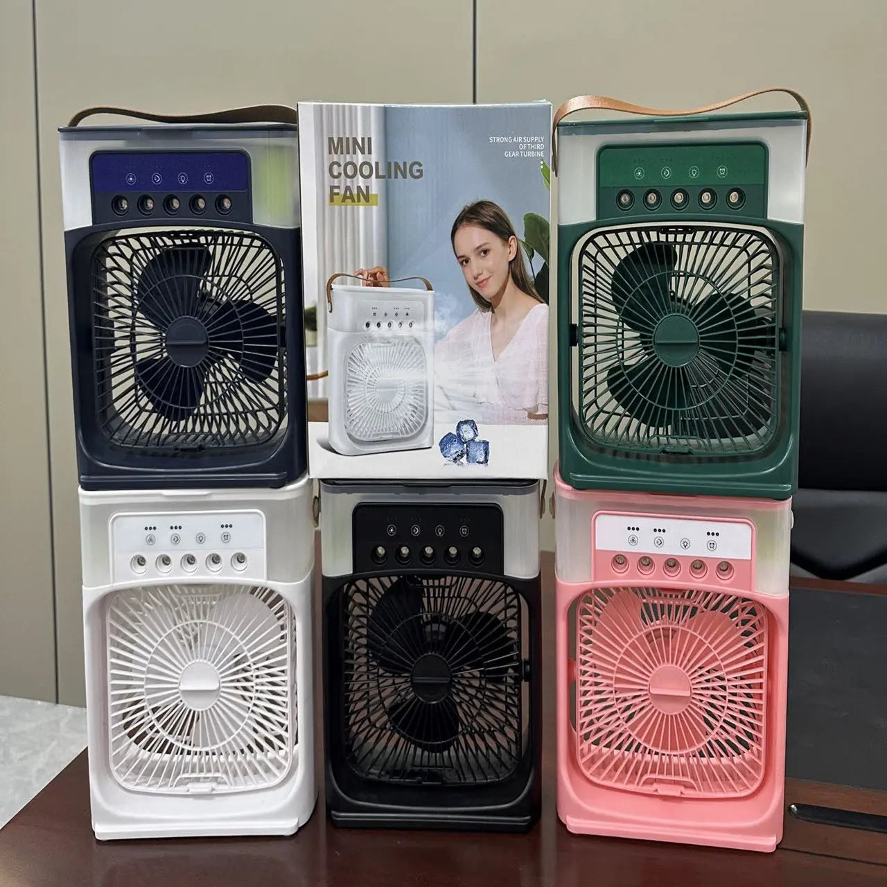 Portable 3-in-1 Air Cooler Fan – Mini AC for Room, Office & Car | Fast Cooling + Humidifier | Ships from USA 🇺🇸 | TikTok & Amazon Hot Seller! - Epic Deals USA