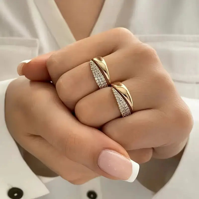 Elegant Adjustable Sparkle Ring - Epic Deals USA