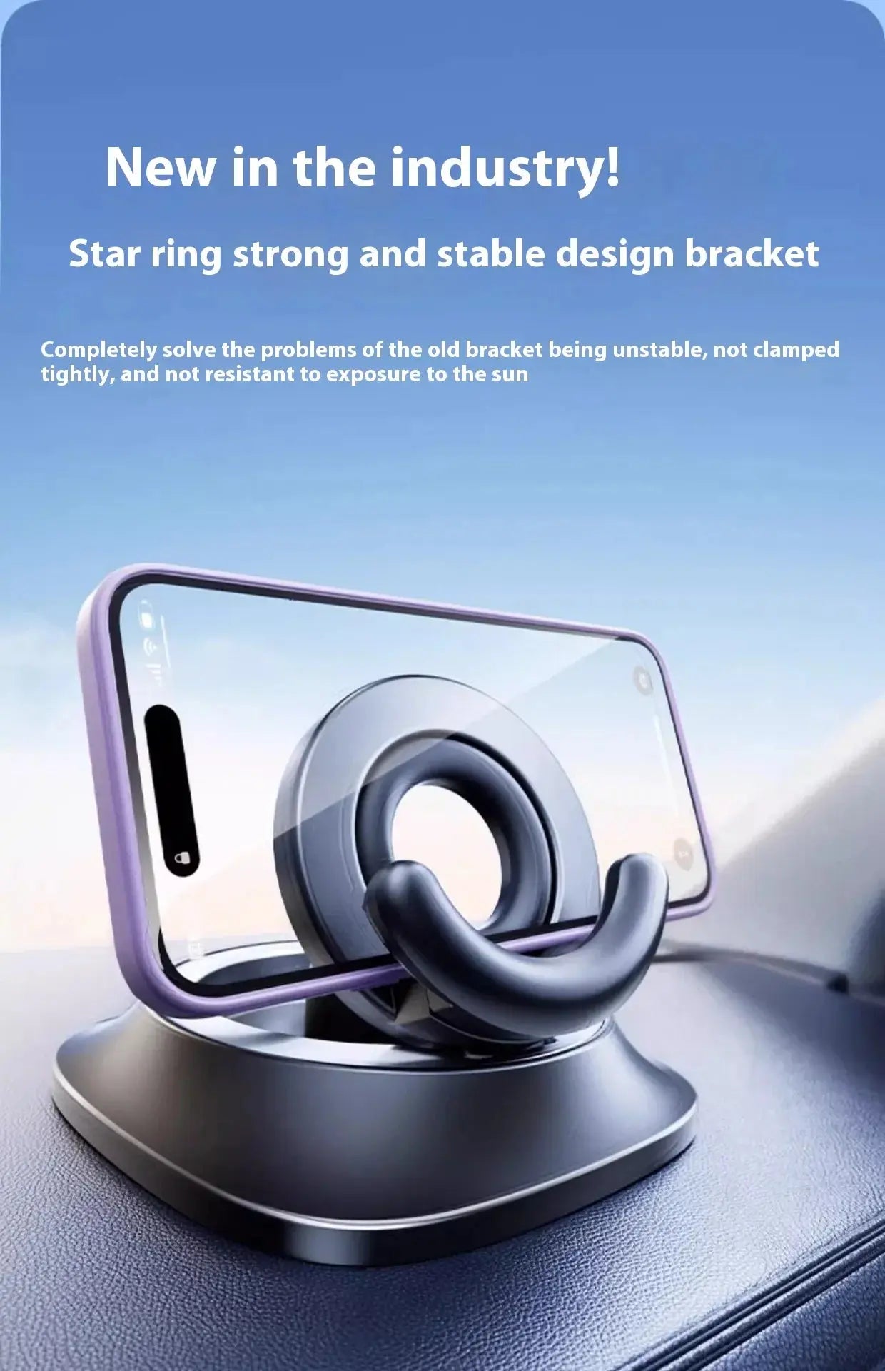 Adjustable Car Mount Magnetic Phone Holder - Epic Deals USA