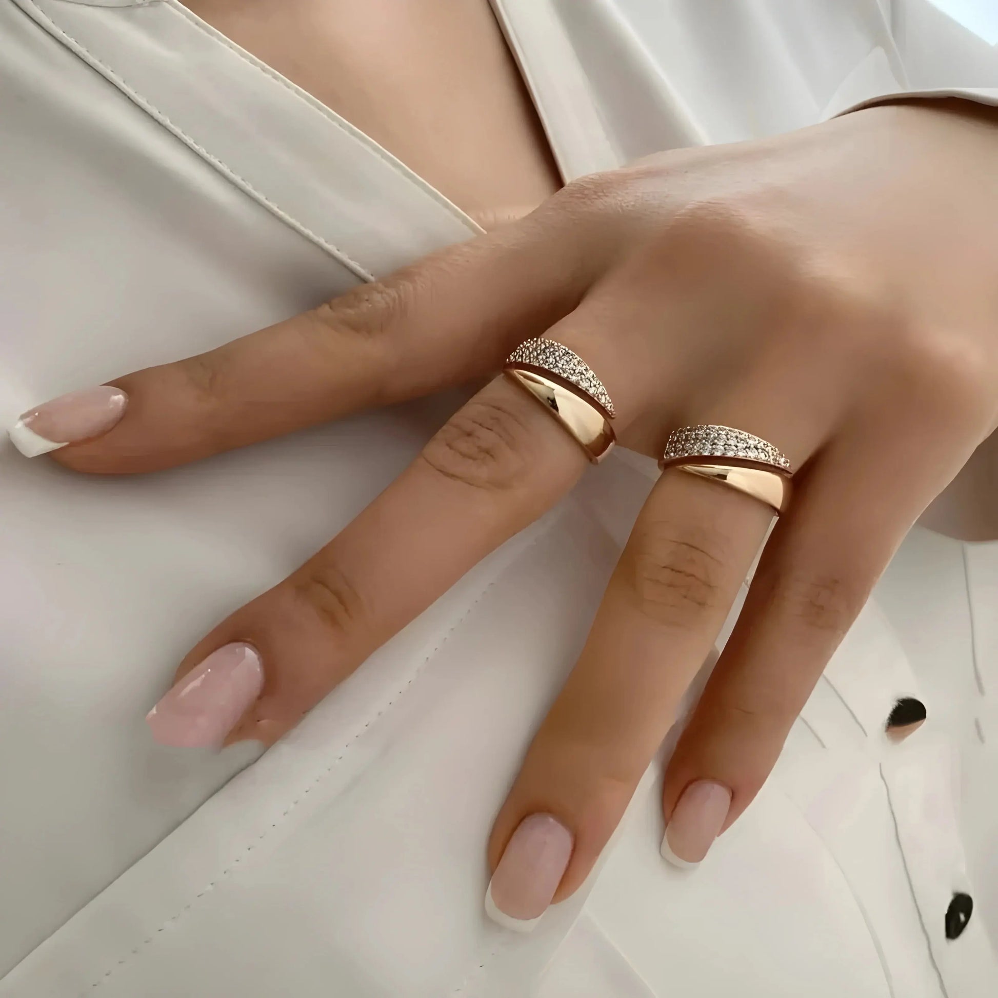 Elegant Adjustable Sparkle Ring - Epic Deals USA