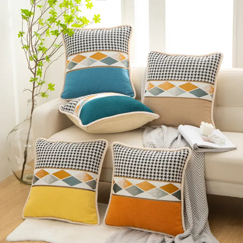 Chenille Throw Pillowcase for Home Decor (19.69in) - Epic Deals USA