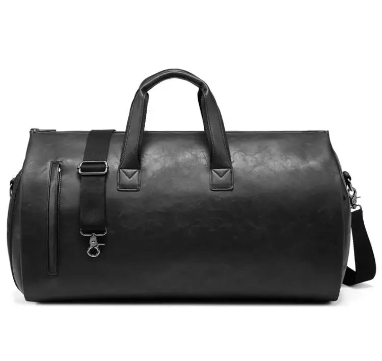 Waterproof Leather Duffle Bag With Adjustable Strap - Epic Deals USA