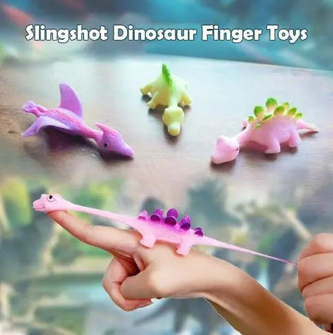 Slingshot Dino-Launch Finger Fun Toys - Epic Deals USA