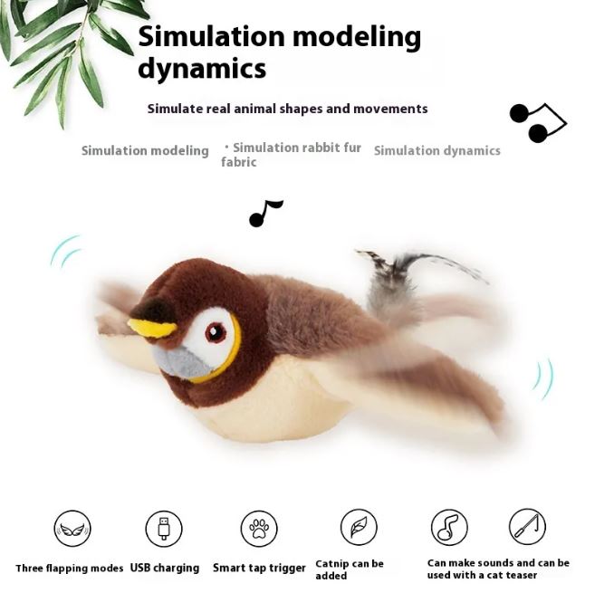 Flapping Bird Cat  Toy - Epic Deals USA