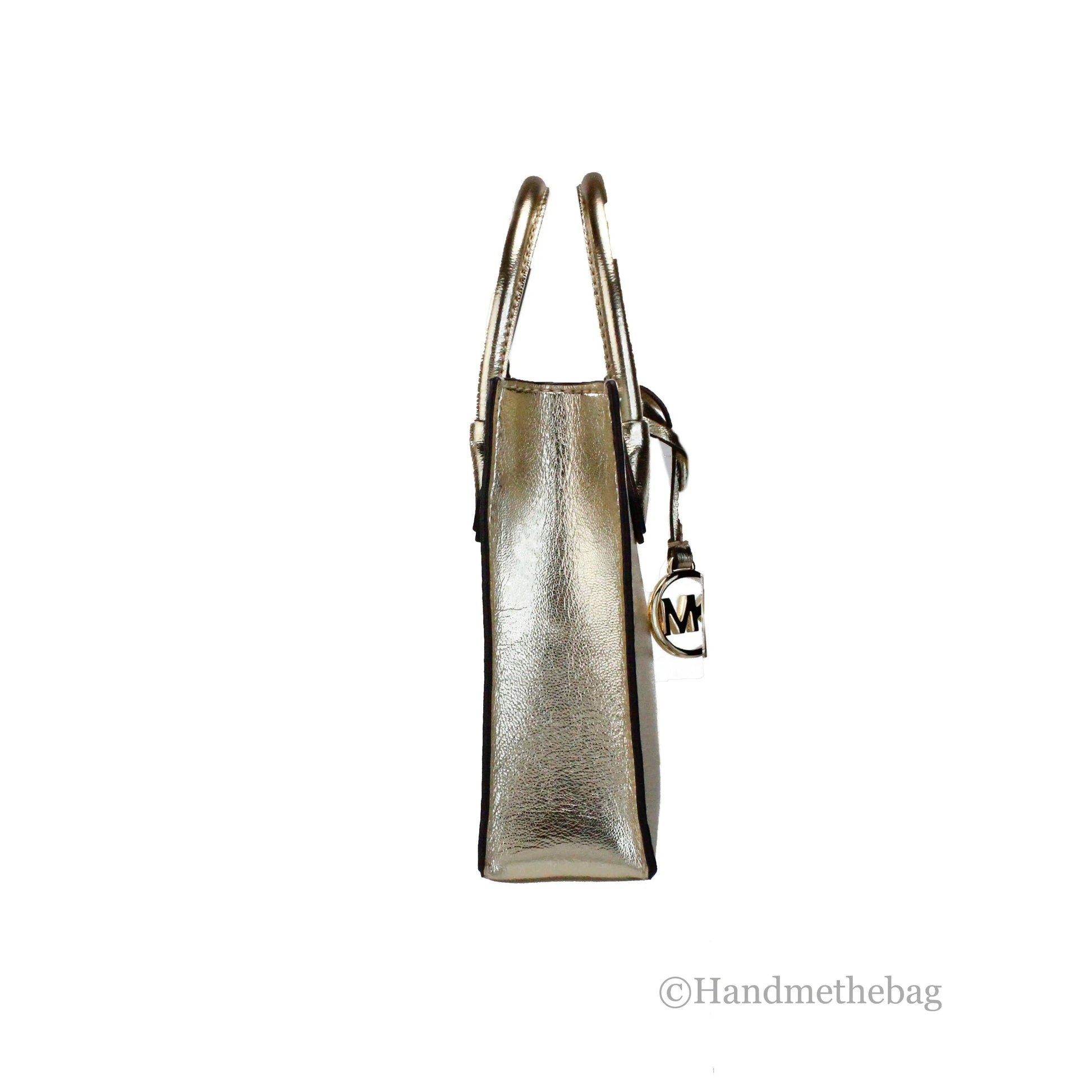 Michael Kors Mercer XS Pale Gold North South Crossbody Bag - Epic Deals USA
