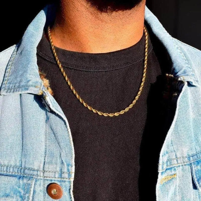 Twisted Rope Figaro Necklaces - Epic Deals USA