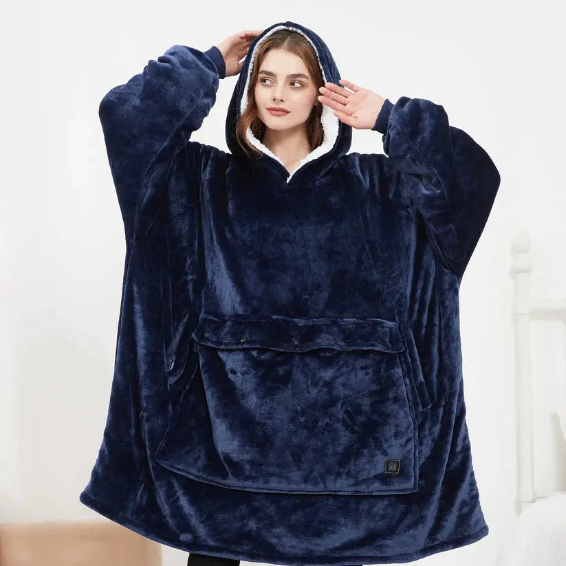 Heated Hoodie Blanket - Epic Deals USA