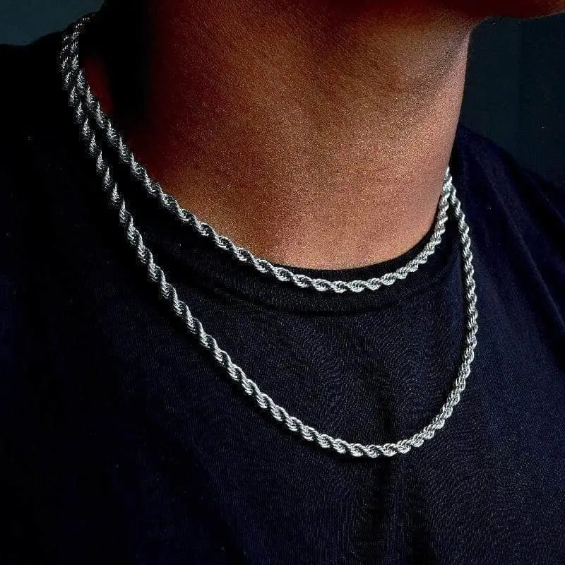 Twisted Rope Figaro Necklaces - Epic Deals USA