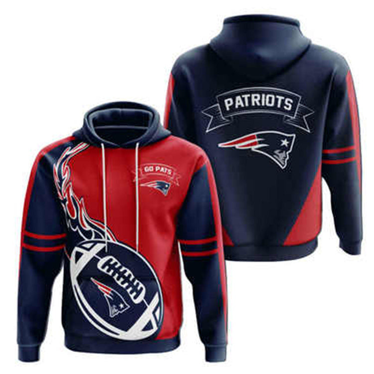 3D Digital Print NFL Hoodie for Men - Autumn/Winter - Epic Deals USA