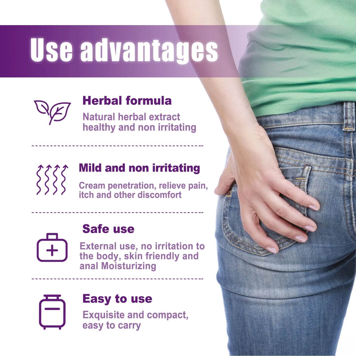 Herbal Hemorrhoid Relief Spray - Epic Deals USA
