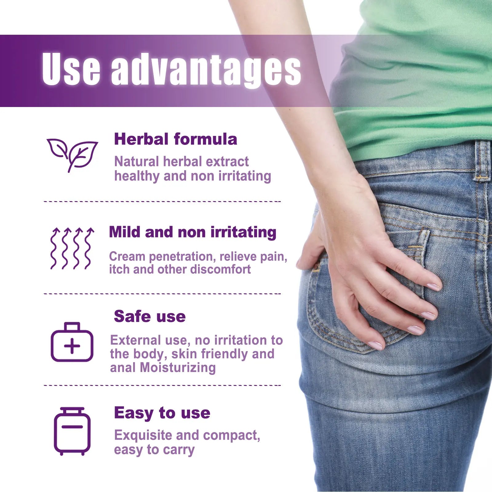 Herbal Hemorrhoid Relief Spray - Epic Deals USA