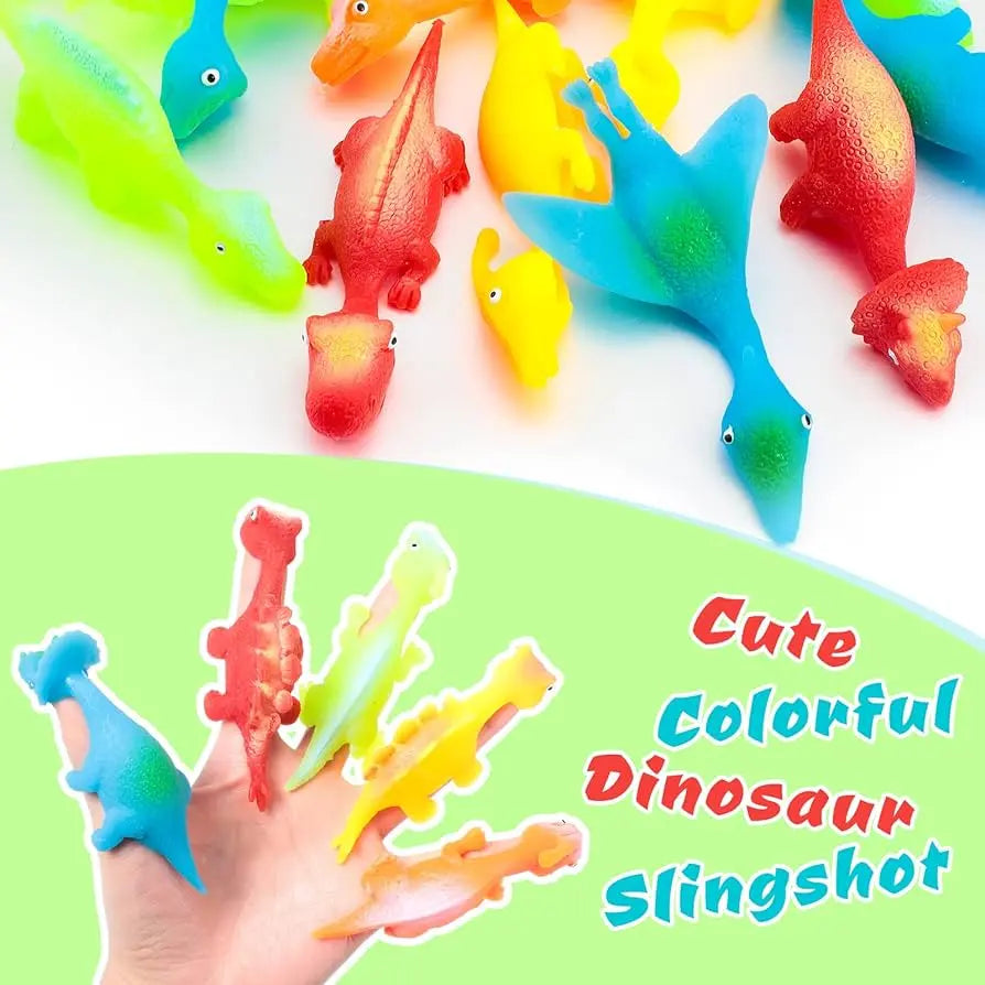 Slingshot Dino-Launch Finger Fun Toys - Epic Deals USA