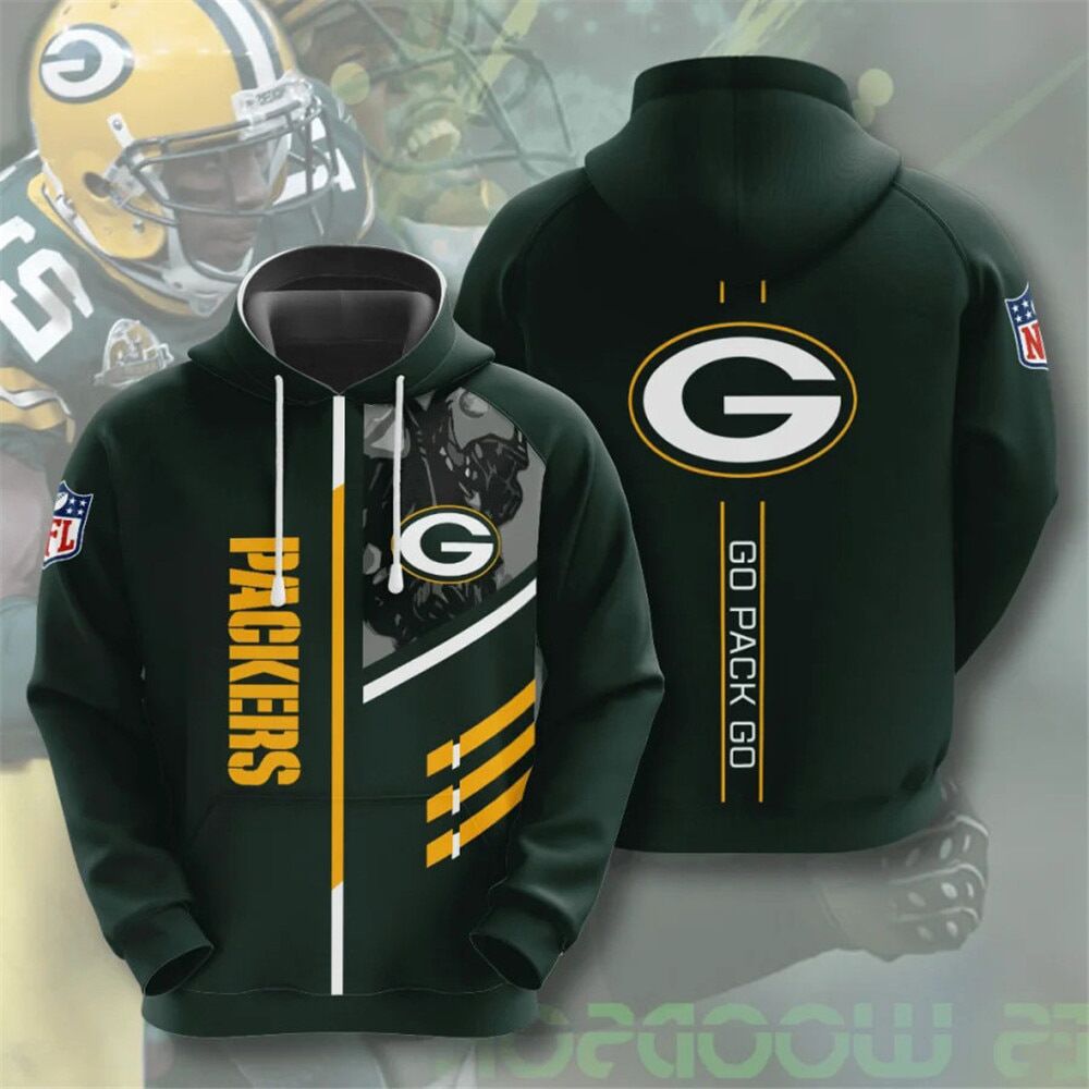 Men's NFL 3D Digital Print Hoodie - Loose Fit - Epic Deals USA