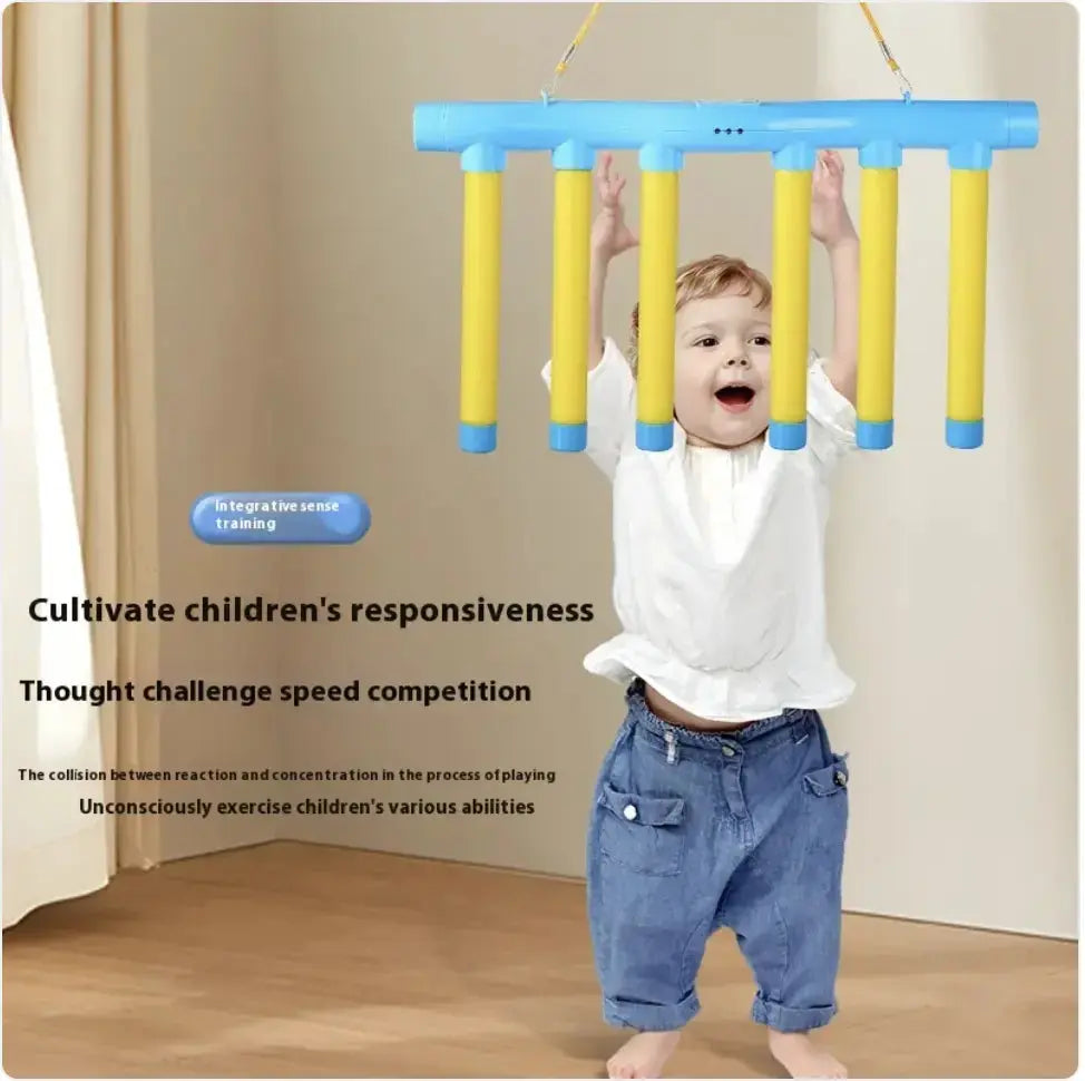 Kids sensory toy for hand-eye coordination and cognitive development with USB charging and interactive design