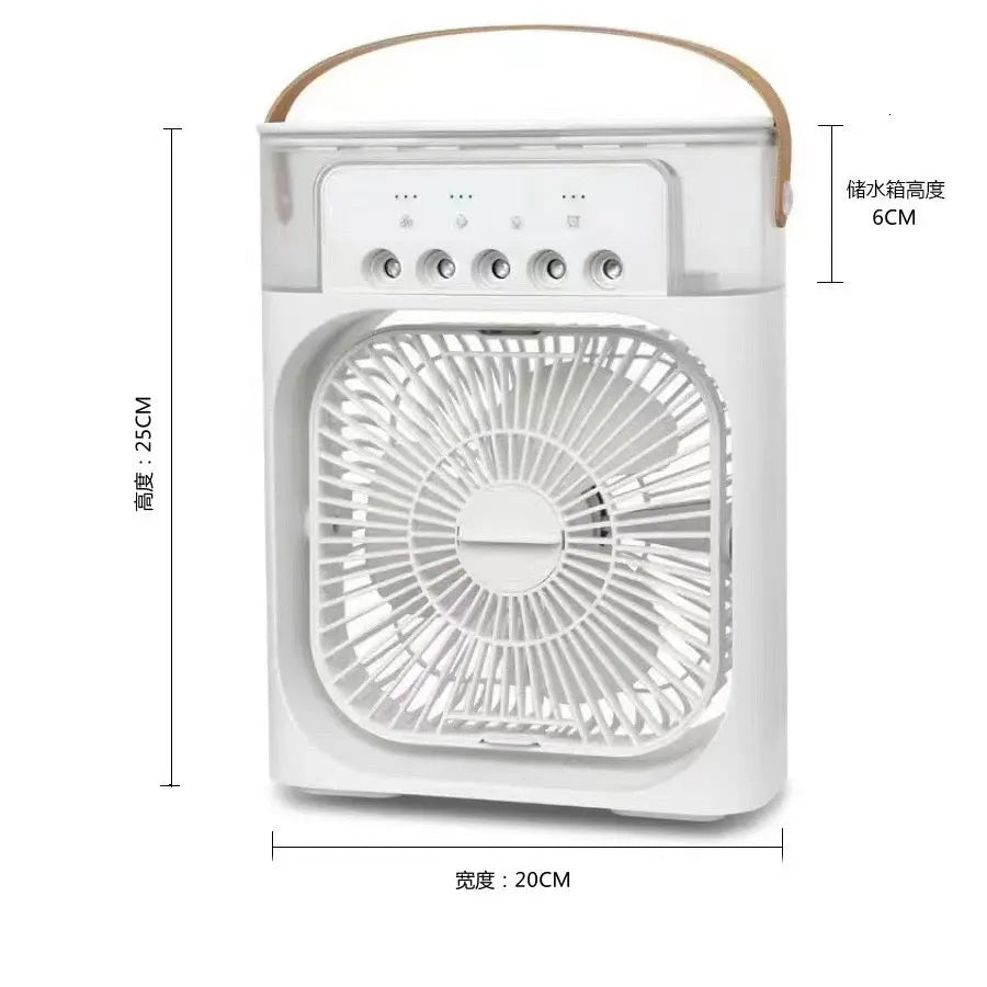 Portable 3-in-1 Air Cooler Fan – Mini AC for Room, Office & Car | Fast Cooling + Humidifier | Ships from USA 🇺🇸 | TikTok & Amazon Hot Seller! - Epic Deals USA