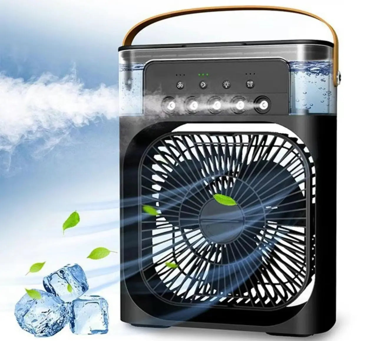 Portable 3-in-1 Air Cooler Fan – Mini AC for Room, Office & Car | Fast Cooling + Humidifier | Ships from USA 🇺🇸 | TikTok & Amazon Hot Seller! - Epic Deals USA