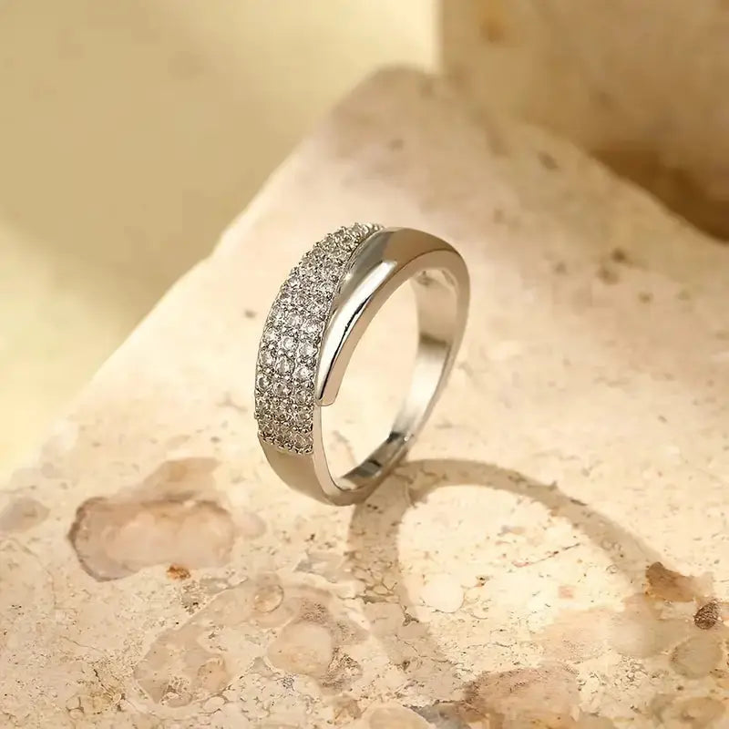 Elegant Adjustable Sparkle Ring - Epic Deals USA
