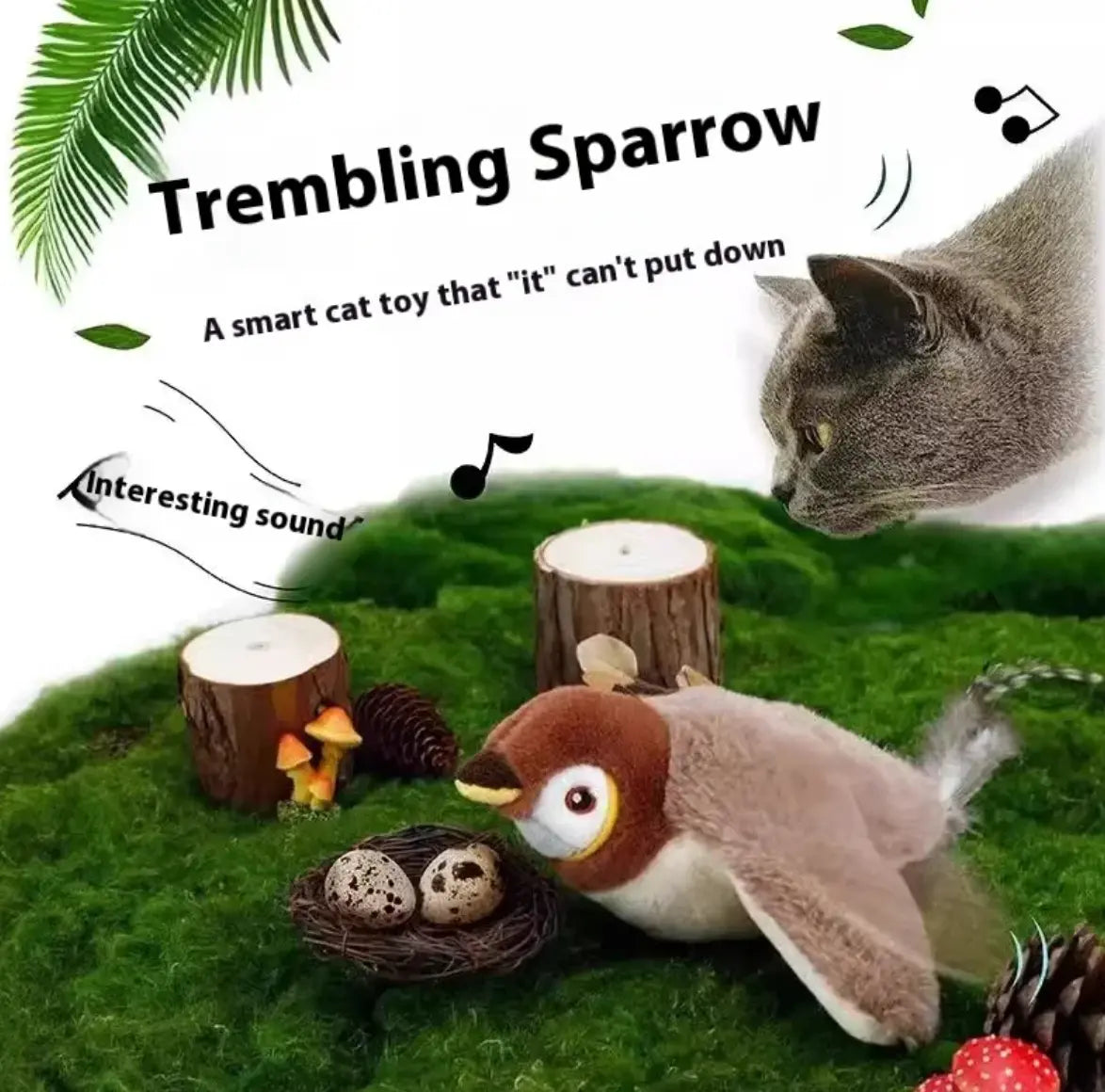 Plush Bird Pet Toy - Epic Deals USA